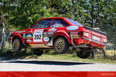 FIA European Historic Rally Andrea Tonelli Ford Escort RS 1800 MKII